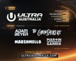 ULTRA AUSTRALIA 2019, 1차 라인업을 발표하다