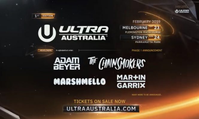 Ultra Music Festival Announces First Acts For 2019 Australian Dates