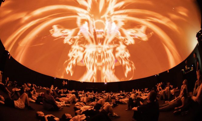 SÓNAR 2019, 서라운드 3D 시청각 돔 설치