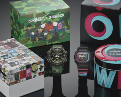 GORILLAZ LAUNCH LIMITED EDITION WATCHES IN COLLABORATION WITH G-SHOCK