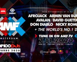 AMF, 2020 탑 100 DJ 어워즈의 가상 이벤트 라인업 공개