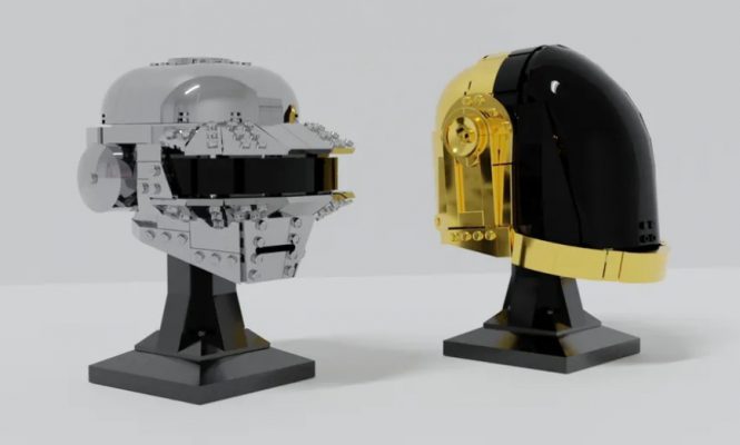 LEGO DAFT PUNK HEADS MAY SOON BE AVAILABLE AS COLLECTIBLES
